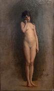Jean-Leon Gerome Nude girl oil painting artist